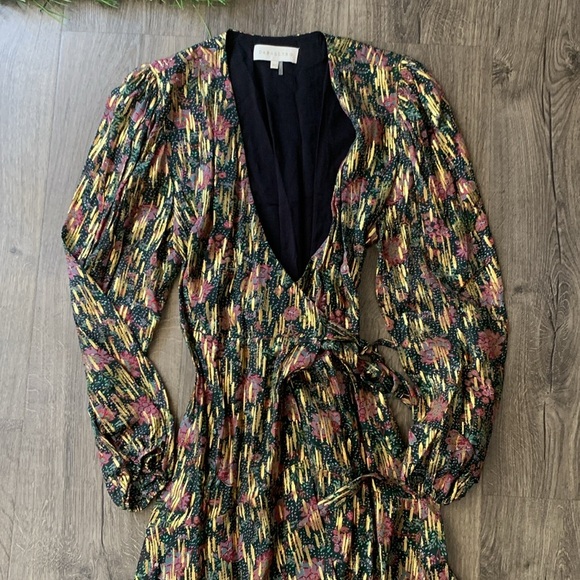 Anthropologie Caballero Moon Maxi, Starlight Floral Size XS - Picture 4 of 12